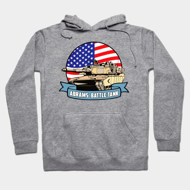 ABRAMS TANK Hoodie by theanomalius_merch